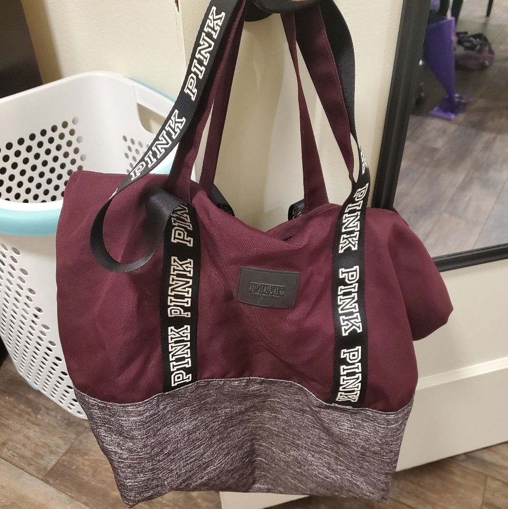 Pink Duffle Bag